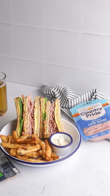 Ham club sandwich_Farmland reel cover 1