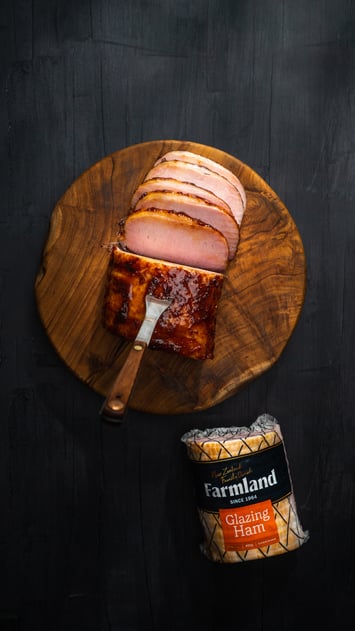 Airfryer Asian style glazed ham_Farmland,portrait_HR-07338