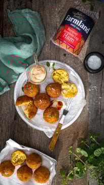 Ham and cheese arancini_Farmland_portrait_topdown_HR