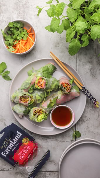 Spicy Beef rolls Farmland 